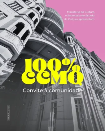 Casa de Cultura Mário Quintana lança chamada "100% CCMQ"