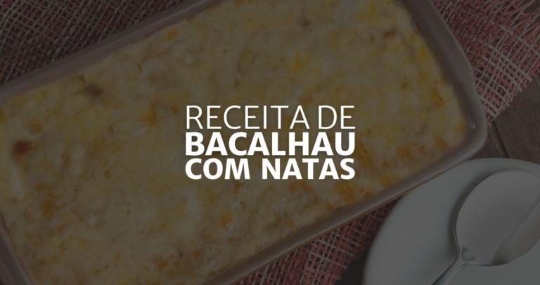 Receita de Bacalhau com Natas