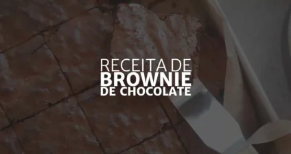 Receita de Brownie de Chocolate (Arte: Rosana Klafke/Agora RS)