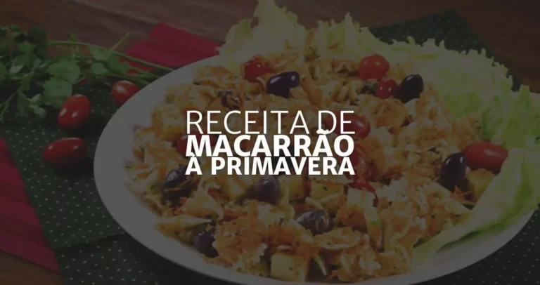 Macarrão à Primavera (Arte: Rosana Klafke/Agora RS)