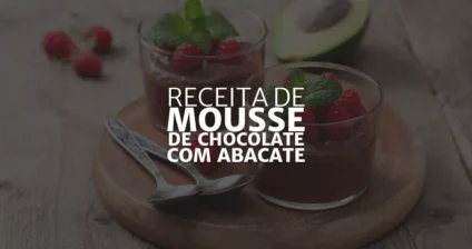 Receita de Mousse de Chocolate com Abacate (Arte: Rosana Klafke/Agora RS)