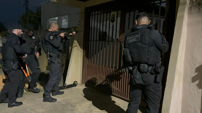 um valor global de R$ 72.500,00 era cobrado por diversos criminosos e incompatível com o valor emprestado - Foto: Polícia Civil/Divulgação