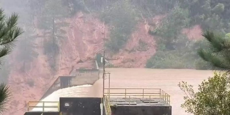 Barragem São Miguel. Foto: Divulgação/Corsan 