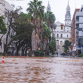 Porto Alegre, RS, Brasil - 03/5/2024 | In&iacute;cio da enchente no Centro Hist&oacute;rico de Porto Alegre. Cr&eacute;dito: Giulian Serafim / PMPA