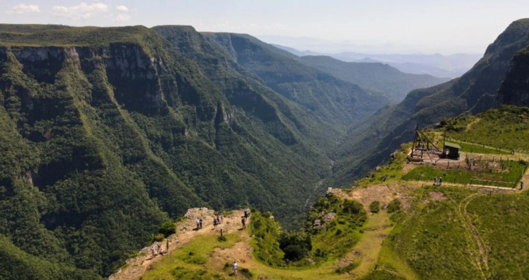 Cânions dos Aparados da Serra, no Rio Grande do Sul (Divulgação/Urbia)