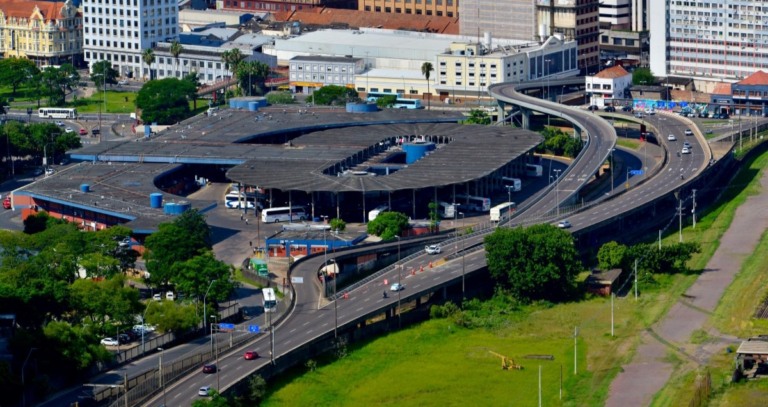 Rodoviária de Porto Alegre (Foto: Eduardo Beleske/PMPA)