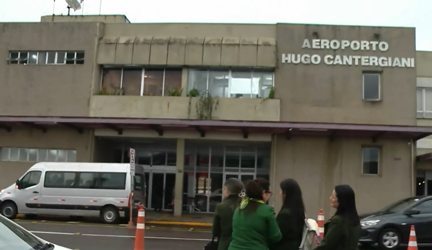 Aeroporto Hugo Cantergiani, em Caxias do Sul, segue fechado