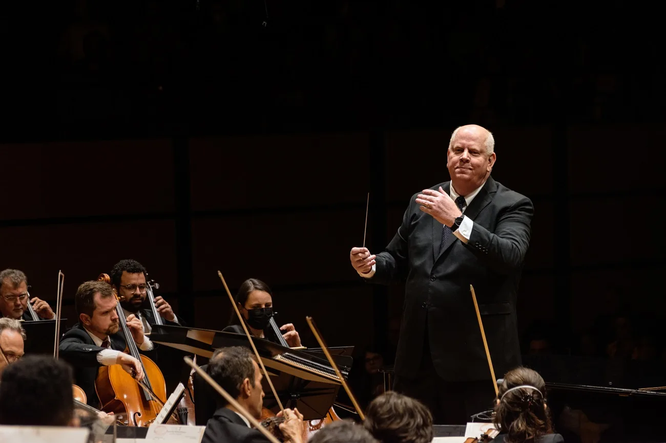 Maestro Manfredo Schmiedt. Crédito: Vitória Proença