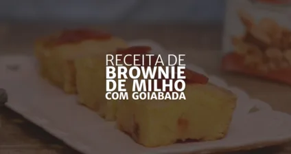 Brownie de Milho com Goiabada (Arte: Rosana Klafke/Agora RS)