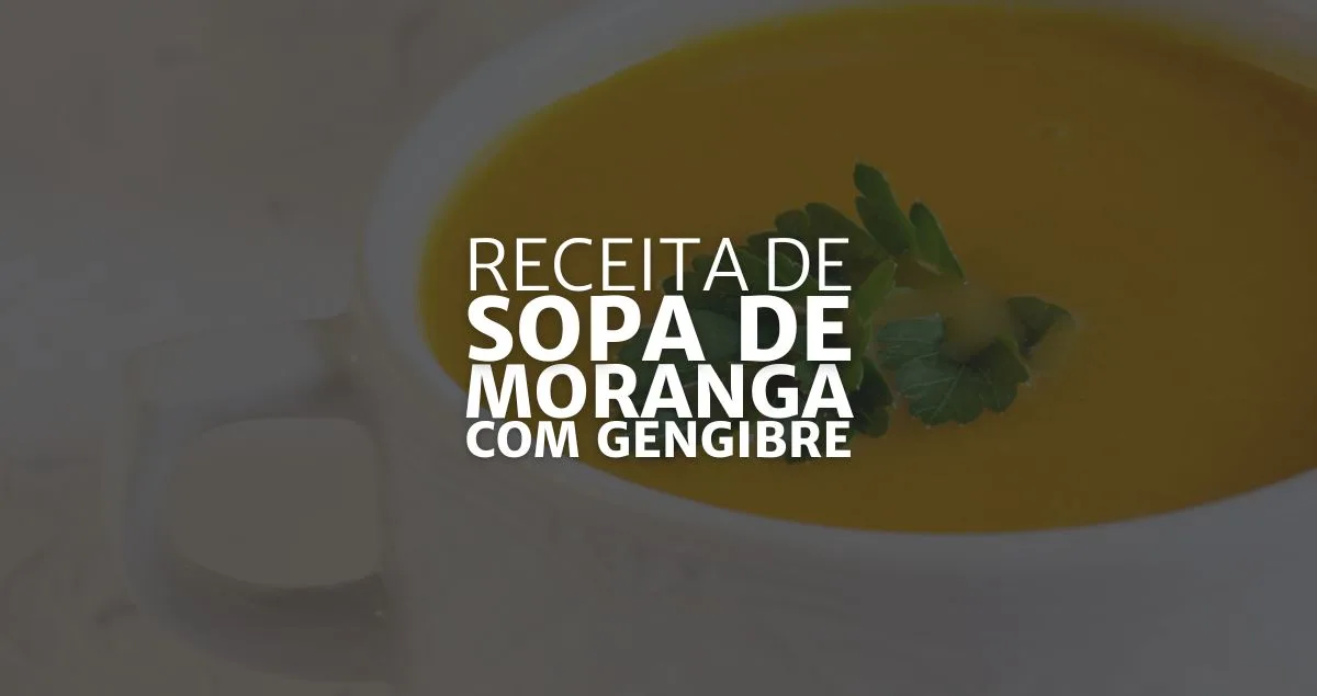 Receita de Sopa de Moranga com Gengibre (Arte: Rosana Klafke/Agora RS)