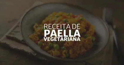 Receita de Paella Vegetariana