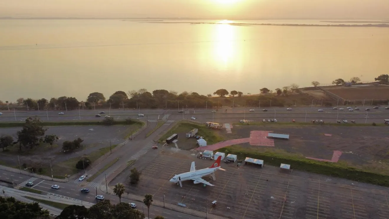 Avião Alegre, atração em Porto Alegre. (Foto: Lucas Filmmaker)