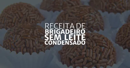 Receita de Brigadeiro Sem Leite Condensado (Arte: Rosana Klafke/Agora RS)