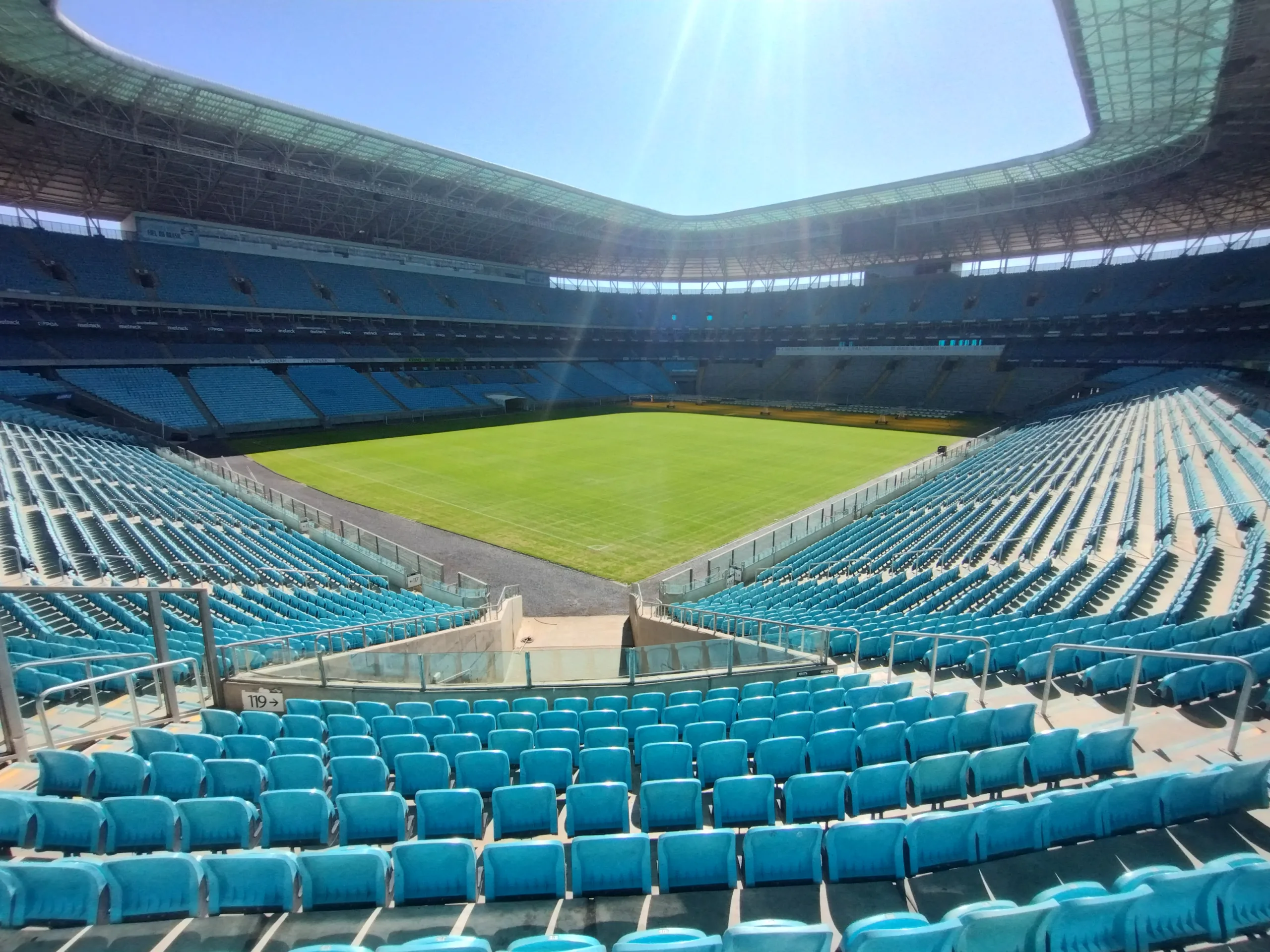 Arena irá funcionar com geradores e com conectividade à internet limitada - Foto: Camejo/Divulgação