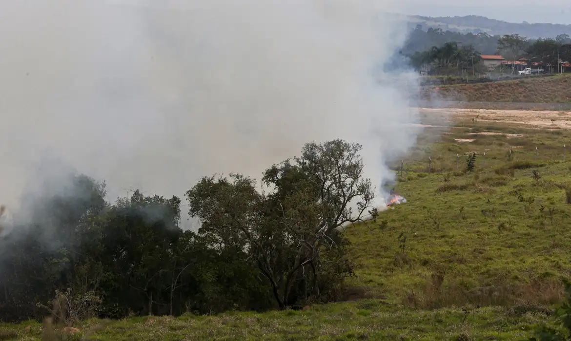 Ao todo, 30 municípios estão em alerta máximo devido aos incêndios que assolam o estado - Foto: Paulo Pinto / Agência Brasil