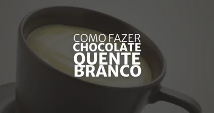 Chocolate Quente Branco (Arte: Rosana Klafke/Agora RS)