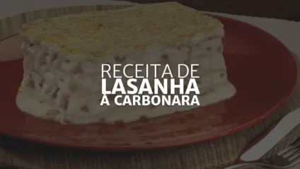 Lasanha à Carbonara (Arte: Rosana Klafke/Agora RS)