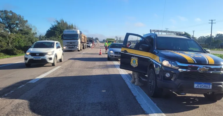 PRF (Polícia Rodoviária Federal) atende acidente que vitimou motociclista na BR-392