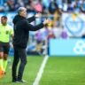 Renato Gaúcho durante o jogo entre Grêmio e Atlético Mineiro na Arena. Foto: Lucas Uebel/Grêmio 