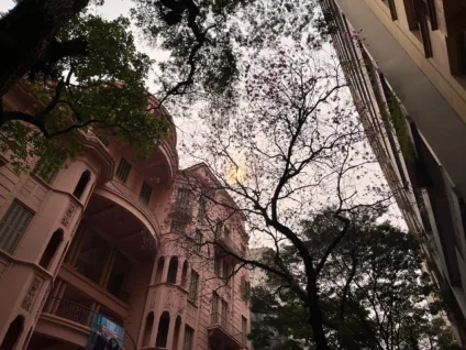 Céu de Porto Alegre tomado pela fumaça das queimadas que atingem o centro da América do Sul - Foto: Leonardo Severo/Agora RS