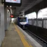 Composição da Trensurb na Estação Canoas.