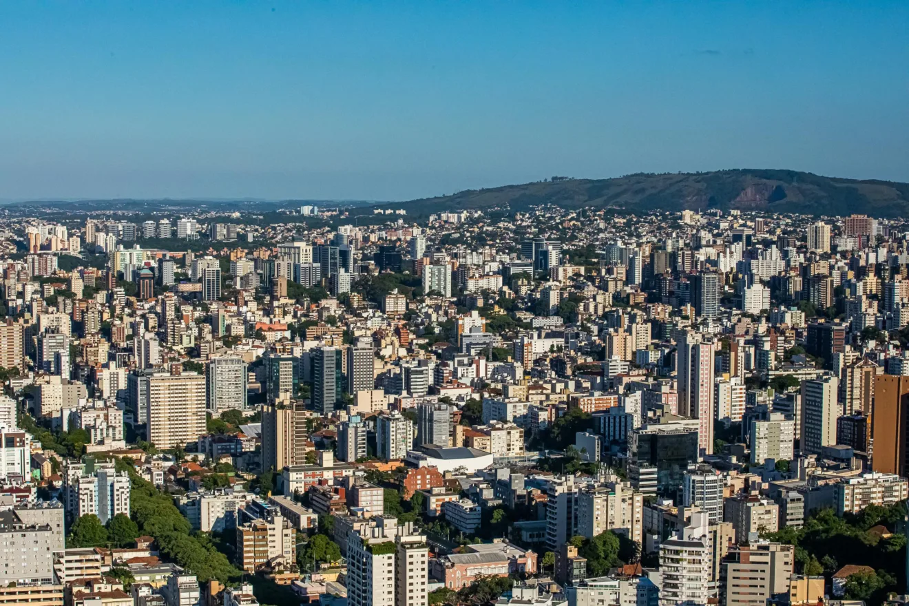 Porto Alegre, RS - 11/01/2021:  Imagens aéreas da cidade de Porto Alegre. Foto: Giulian Serafim/PMPA