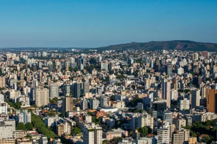 Porto Alegre, RS - 11/01/2021:  Imagens aéreas da cidade de Porto Alegre. Foto: Giulian Serafim/PMPA