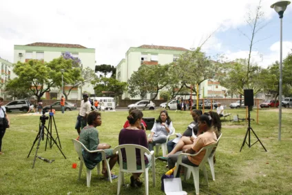 A mostra celebra 10 anos de resistência, expressão e transformação do Coletivo Sopapo de Mulheres - Foto: Divulgação/Coletivo Sopapo de Mulheres