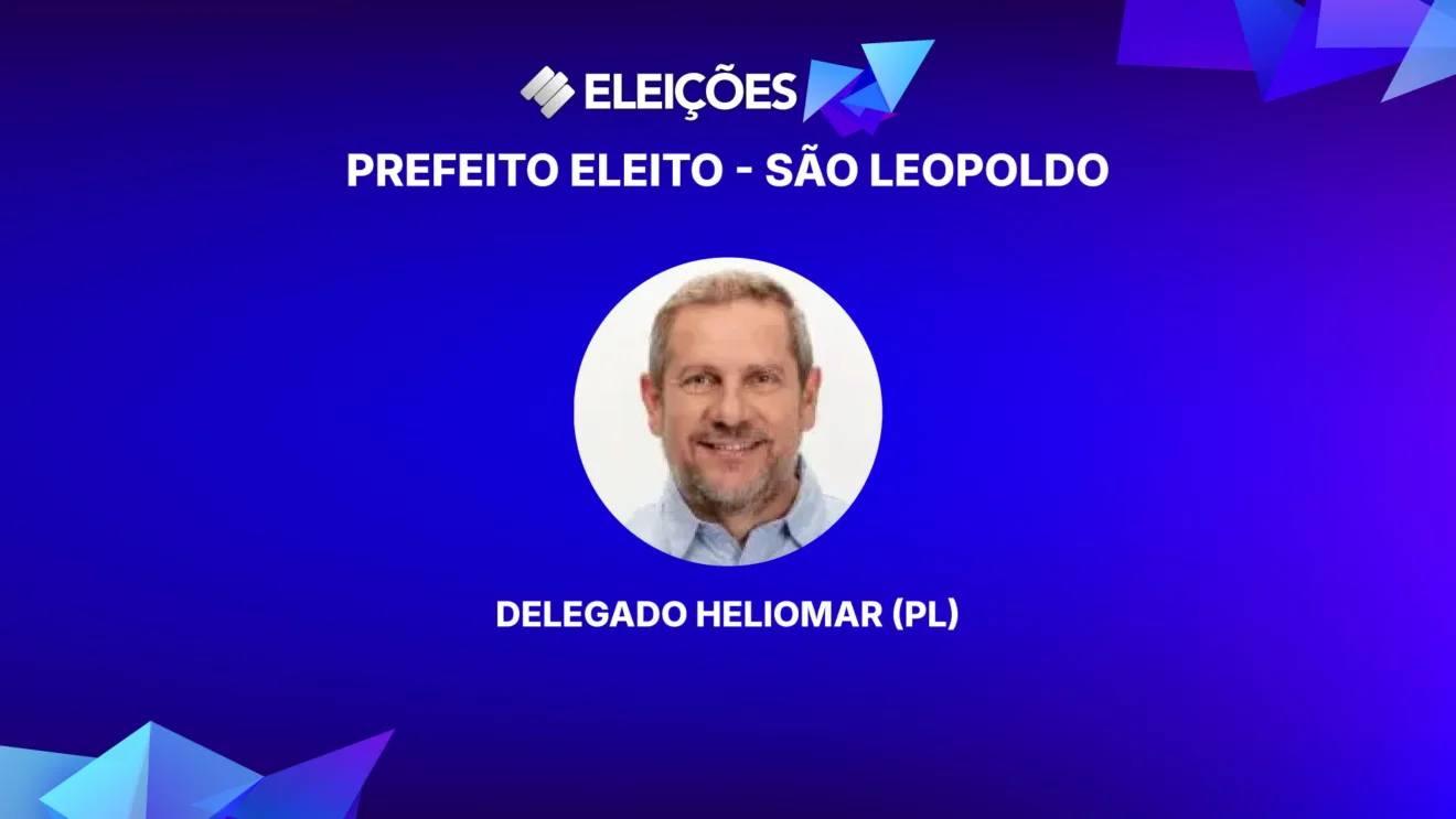 Delegado Heliomar é eleito prefeito em São Leopoldo