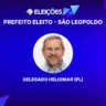 Delegado Heliomar é eleito prefeito em São Leopoldo