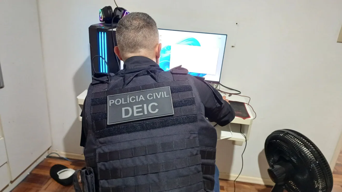 Operação Reprodução Indevida ocorreu em oito municípios do RS. Crédito: Polícia Civil / Divulgação