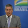 General Walter Braga Netto durante pronunciamento no governo de Jair Bolsonaro.