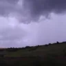 Céu nublado em uma área do pampa gaúcho