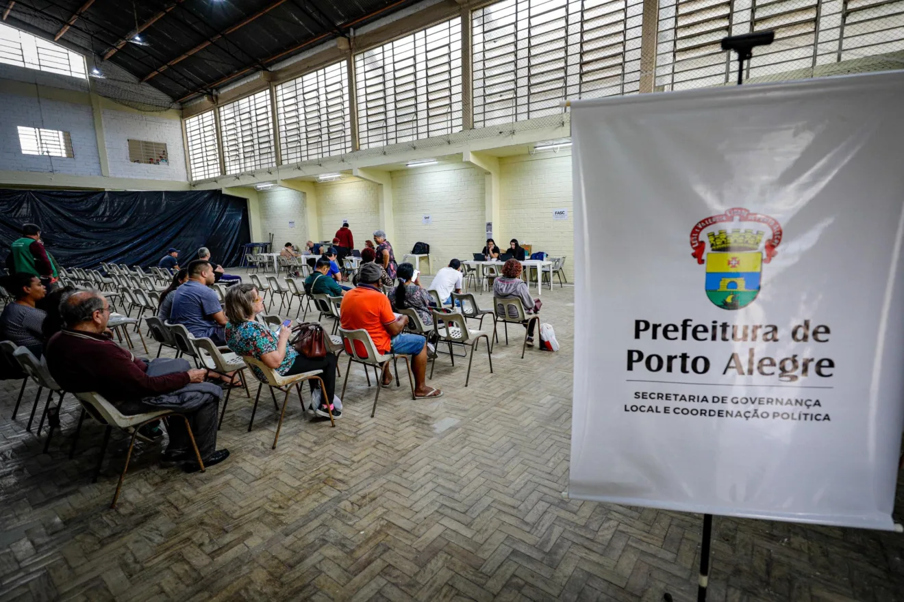 Posto avançado de atendimento da prefeitura no bairro Humaitá. Foto: Filipe Karam / PMPA