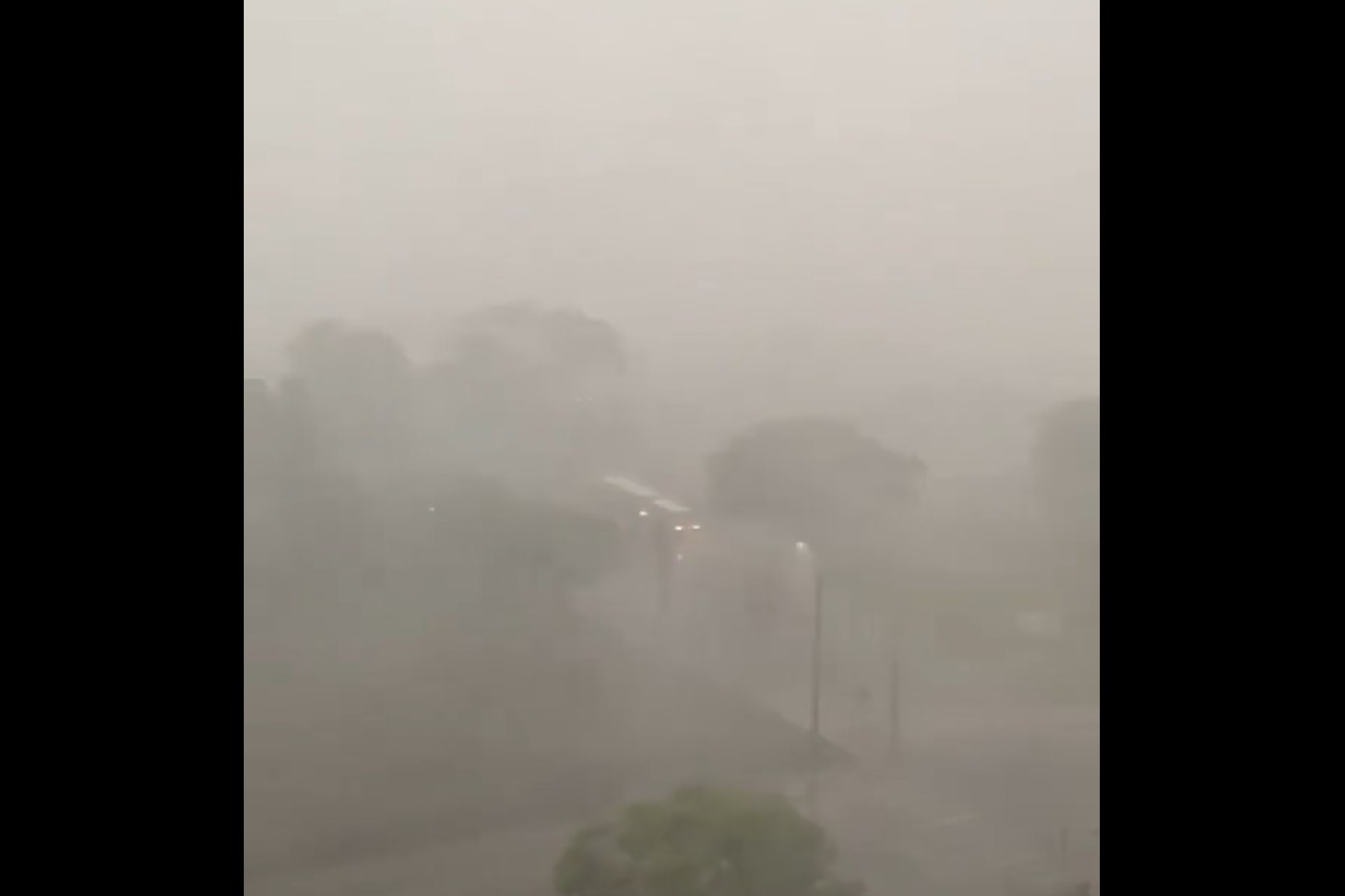 Temporal em Lajeado, no Vale do Taquari