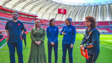 Porto Alegre - 11/05/2025: FIFA faz vistoria no Estádio Beira-Rio. Foto: Giulian Serafim/PMPA
