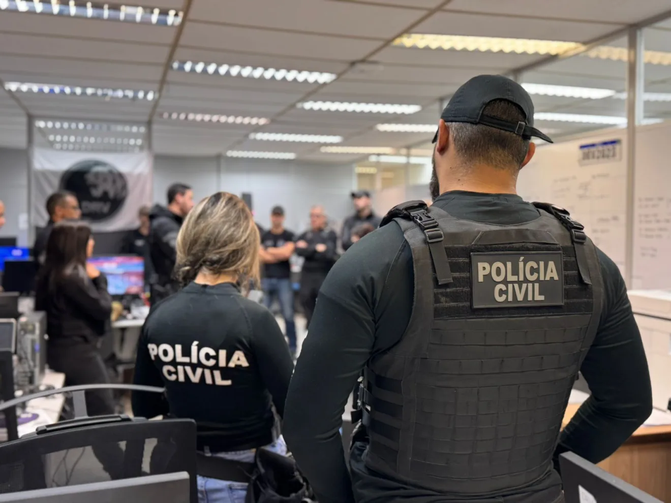 A ação ocorreu nas cidades de Porto Alegre, Alvorada e Viamão.
Crédito: Polícia Civil do RS / Divulgação
