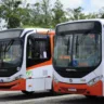 Ônibus do transporte público de Santa Maria
