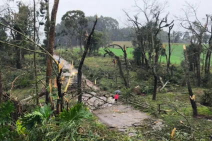 Crédito: Defesa Civil / Prefeitura de Erval Grande