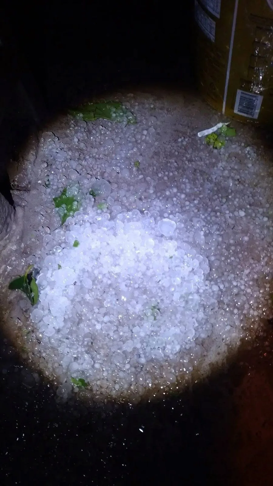 Granizo em Sant'Ana do Livramento - Foto: Divulgação