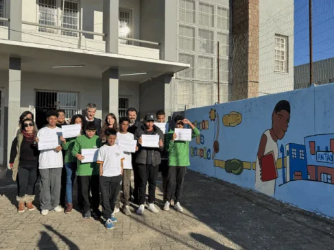 O lançamento ocorreu na Escola Estadual de Ensino Médio Antão de Faria, no bairro Bom Jesus, em Porto Alegre - Foto: Solange Brum/Ascom Sedac