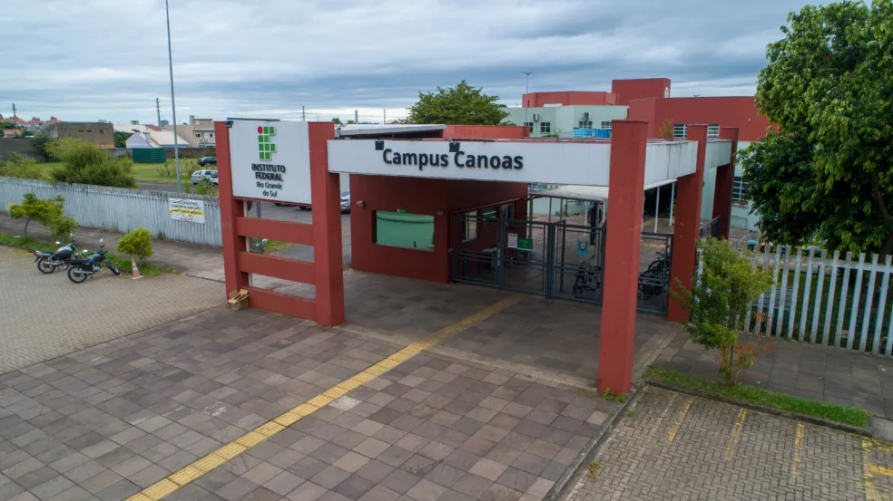 Campus Canoas do IFRS, onde a feira será realizada - Foto: Felipe David/IFRS