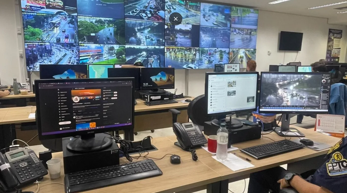 Central de Controle e Monitoramento da Mobilidade da EPTC