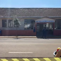 Ataque em escola no município de Estação. Crédito: reprodução / Rádio Uirapuru