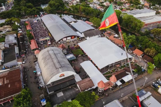 Aérea 35ª Oktoberfest de Igrejinha - Foto por Siete Audiovisual
