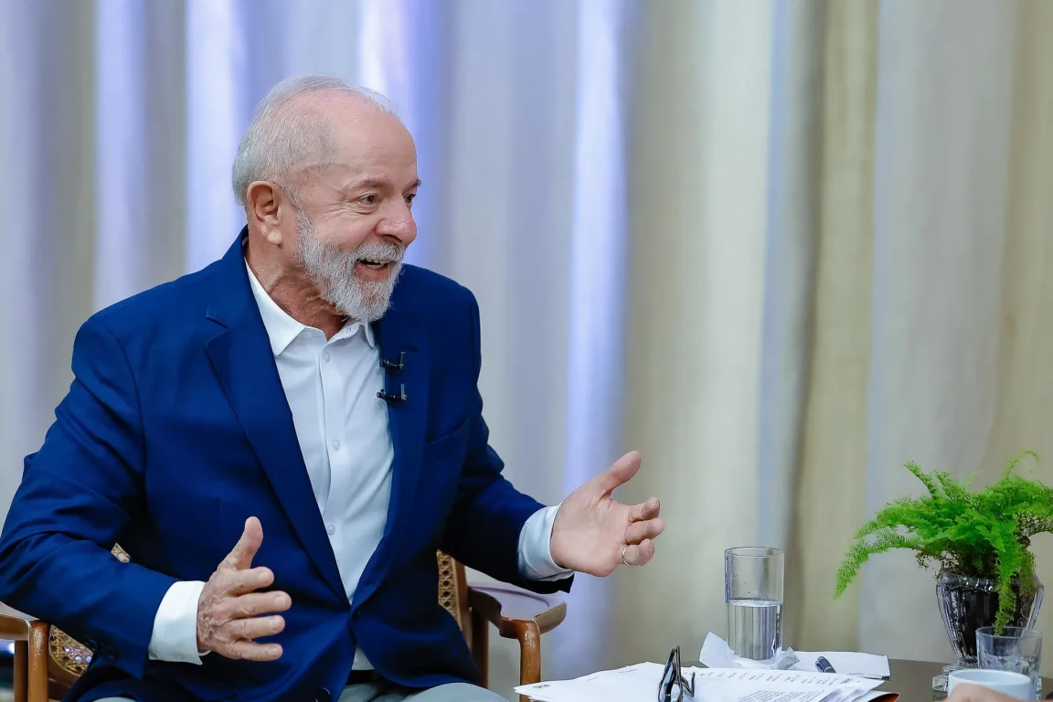 Presidente da República, Luiz Inácio Lula da Silva, durante Entrevista para a TV Bahia em Salvador (BA). Crédito: Ricardo Stuckert / PR