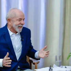 Presidente da República, Luiz Inácio Lula da Silva, durante Entrevista para a TV Bahia em Salvador (BA). Crédito: Ricardo Stuckert / PR