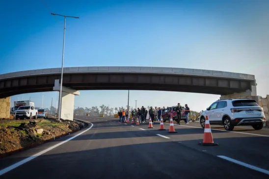 Liberação de trecho da rodovia irá qualificar o tráfego de veículos para os condutores. Crédito: Fabrício Santos/Selt