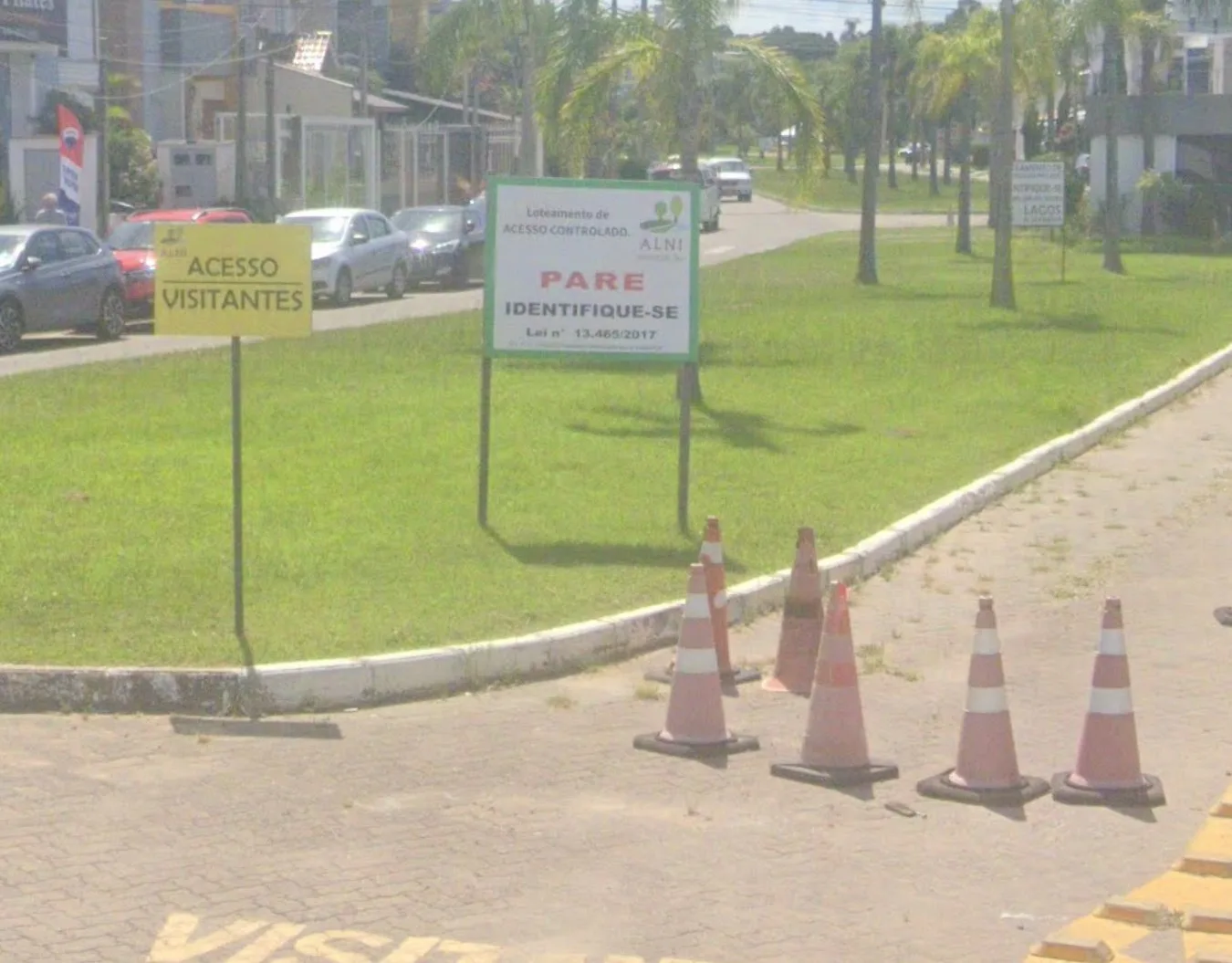 Acesso ao Loteamento Residencial Lagos de Nova Ipanema. Crédito: reprodução / Google Street View Acesso ao Loteamento Residencial Lagos de Nova Ipanema. Crédito: reprodução / Google Street View