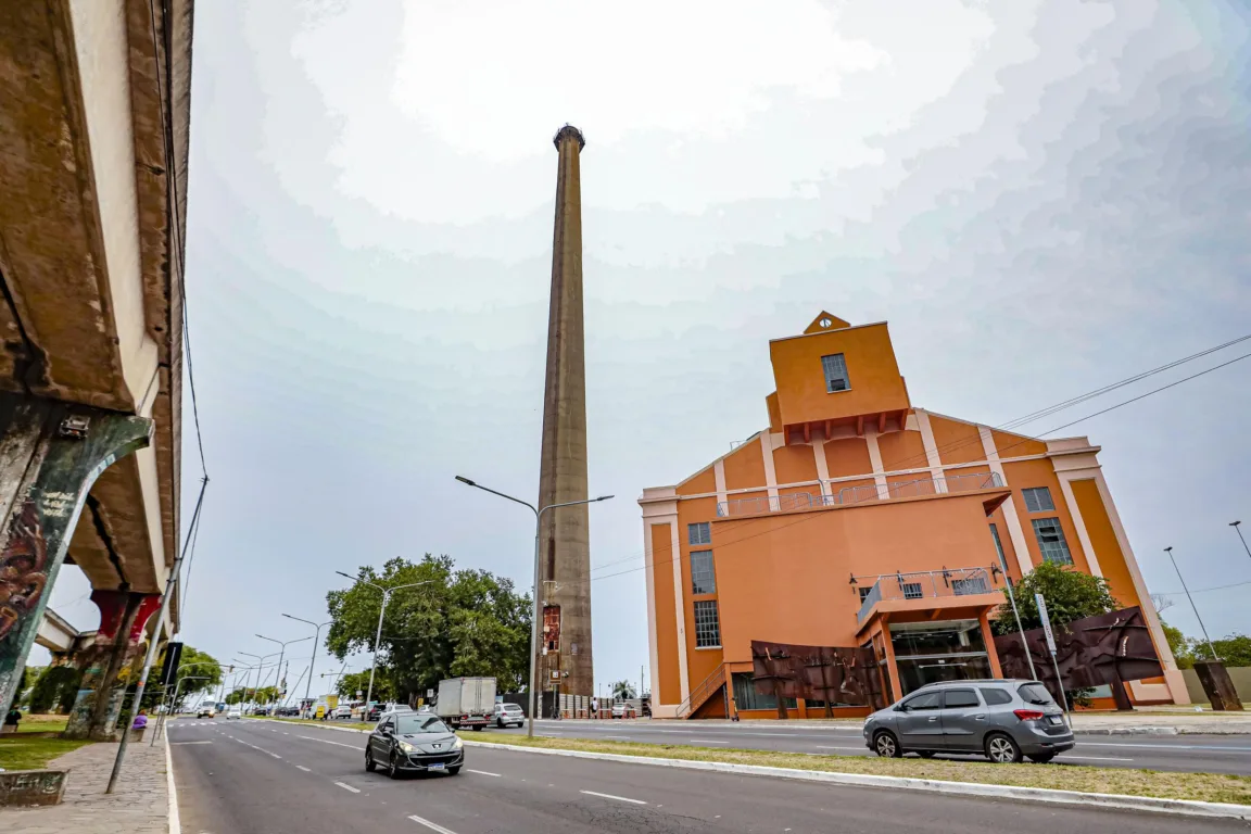Porto Alegre, RS, Brasil 28/03/2025. Usina do Gasômetro, em Porto Alegre. Foto: Alex Rocha/PMPA Porto Alegre, RS, Brasil 28/03/2025. Usina do Gasômetro, em Porto Alegre. Foto: Alex Rocha/PMPA